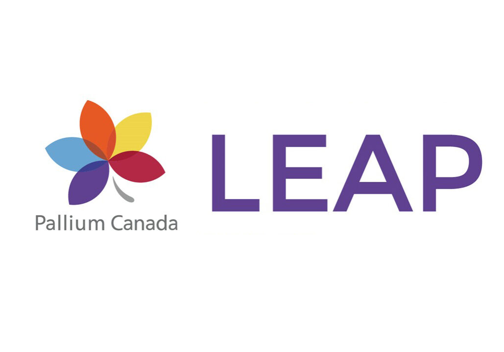 Logo de Pallium Canada pour son programme LEAP